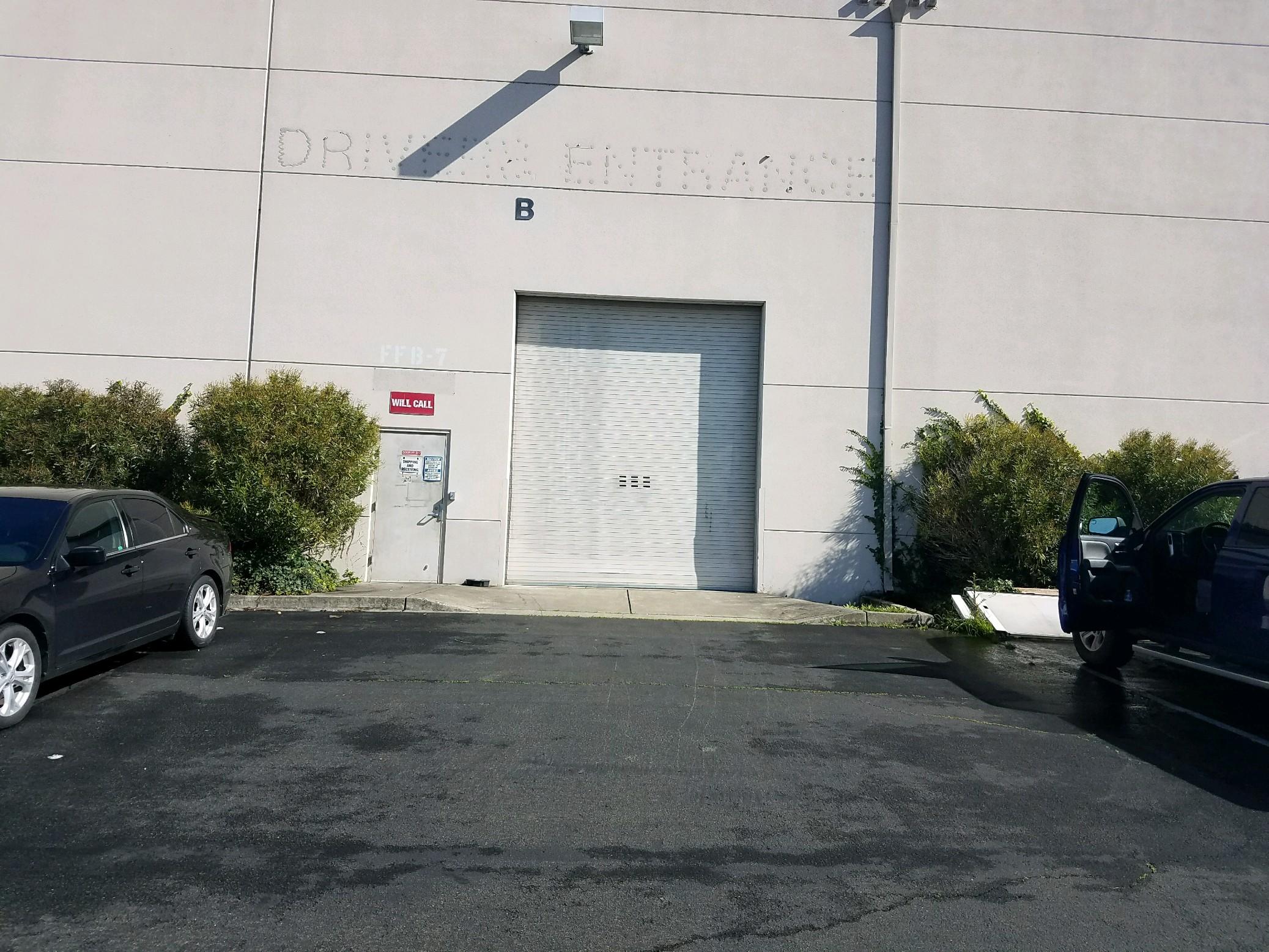 NapaEntrance drivers entrance